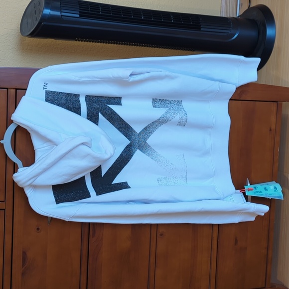 Off White Hoodie Sweatshirt - Picture 2 of 12